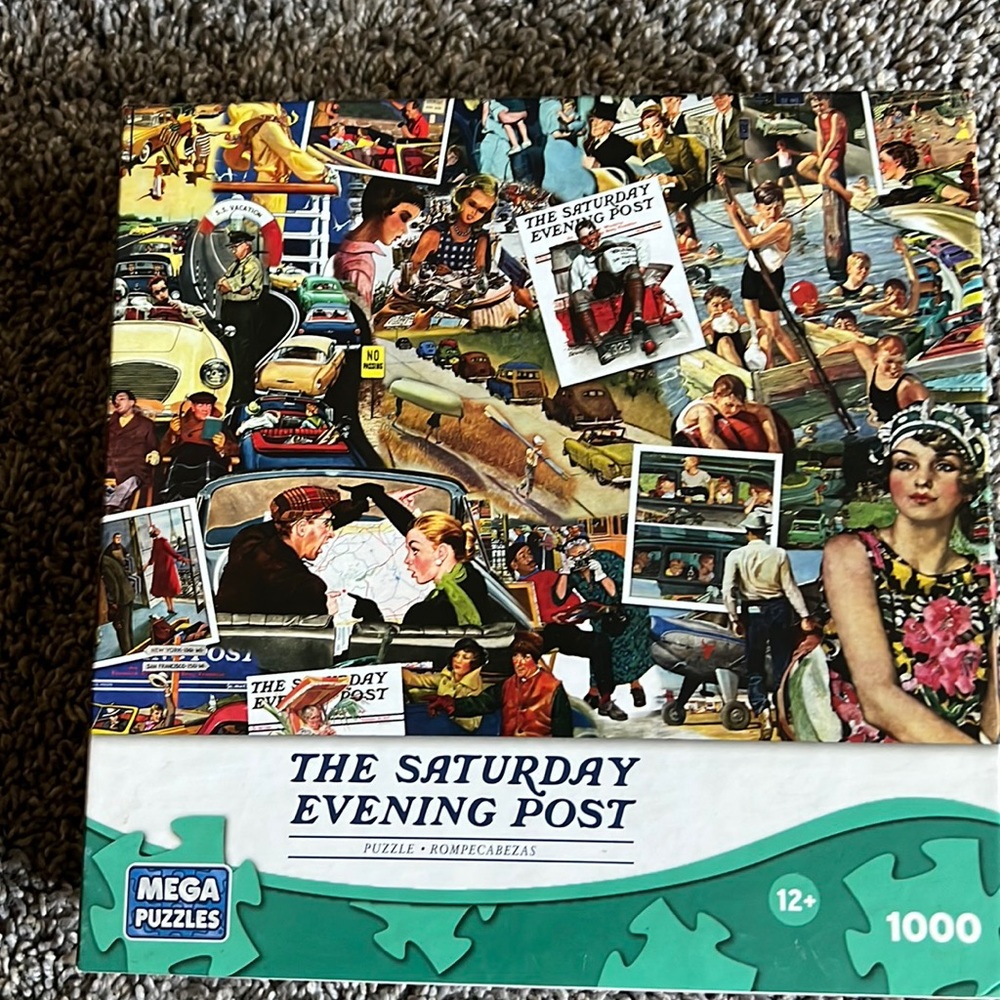 Mega Puzzles 1000pc jigsaw puzzle